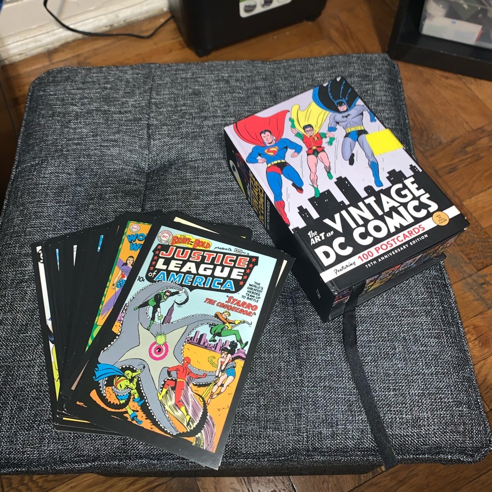 Vintage post cards DC Comics Collection